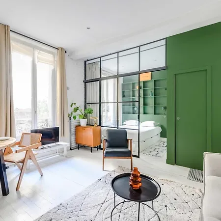 Modern 1br 2p - Montmartre Apartmán